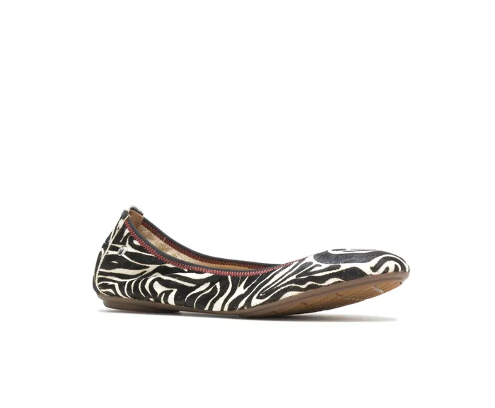 Flats and SlipOns Chaste Ballet Zebra Calf Hair 8211 Hush Puppies Women Flats and SlipOns Chaste Ballet Zebra Calf Hair 8211 Hush Puppies Women