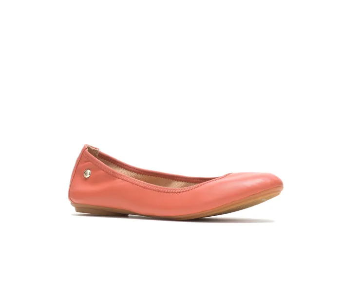 Flats and SlipOns Hush Puppies Women Chaste Ballet Ginger Spice Leather Flats and SlipOns Hush Puppies Women Chaste Ballet Ginger Spice Leather