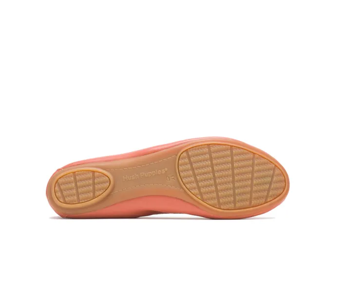 Flats and SlipOns Hush Puppies Women Chaste Ballet Ginger Spice Leather Flats and SlipOns Hush Puppies Women Chaste Ballet Ginger Spice Leather