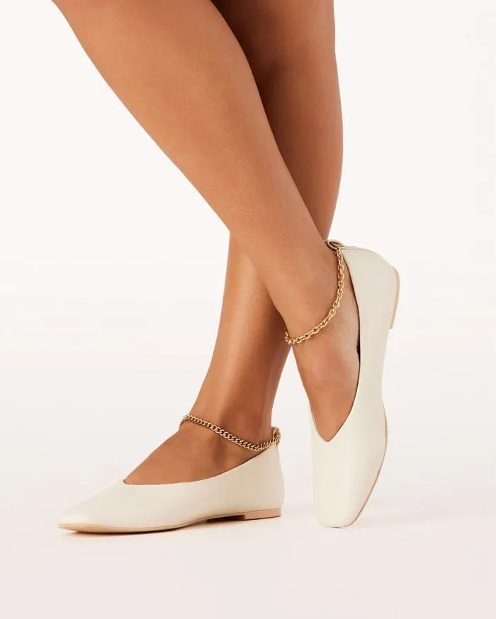 Flats Billini Ballet Flats LEANNA BONE