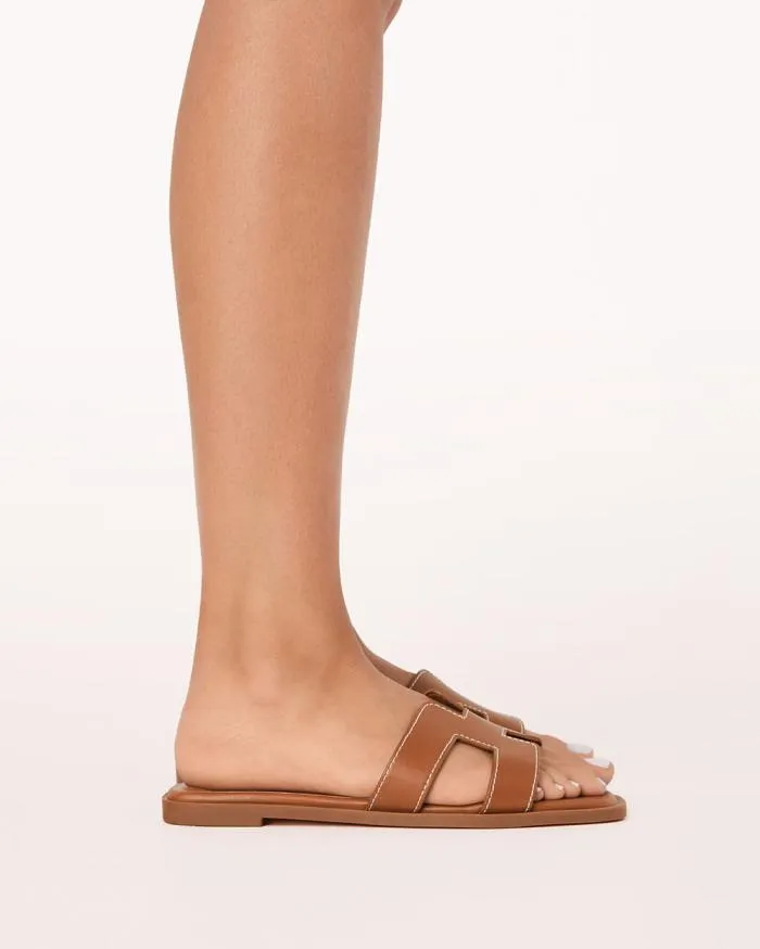 Flats Billini Sandals and Slides GORDY TAN