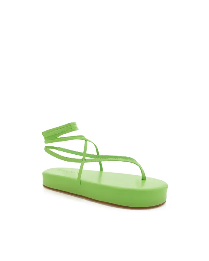 Flats Billini Sandals and Slides HANNI LIME