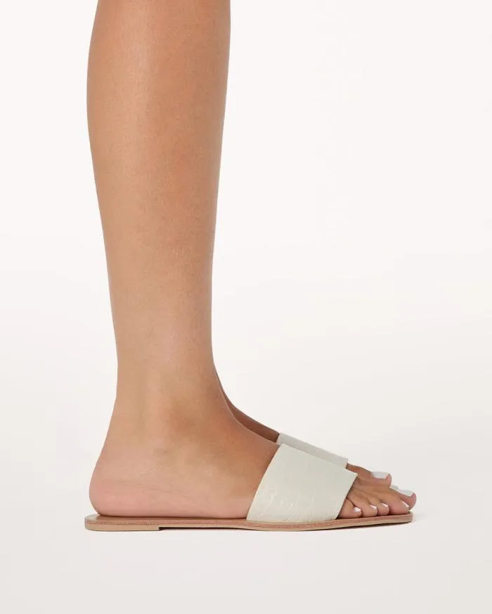 Flats Billini Sandals and Slides HENRIK BONE CROC
