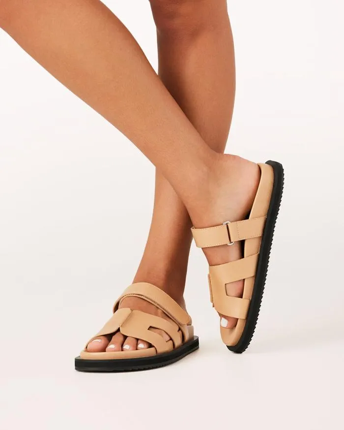 Flats Billini Sandals and Slides THEON DESERT
