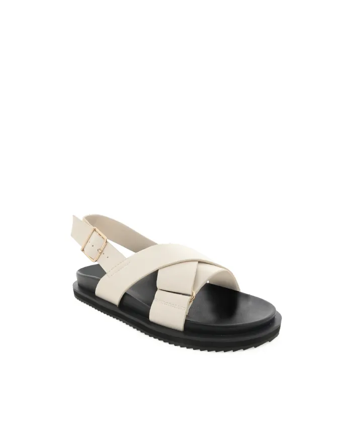Flats Billini Sandals and Slides TRUDY IVORY
