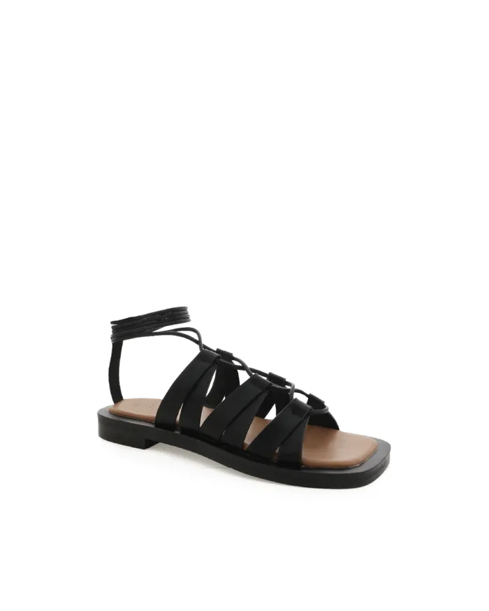 Flats Billini Sandals and Slides WILKEN BLACKCASHMERE