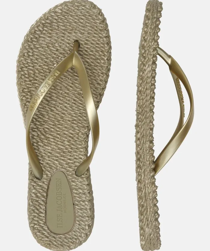 Flip Flop 8211 Platin Shoes Ilse Jacobsen Flip Flops