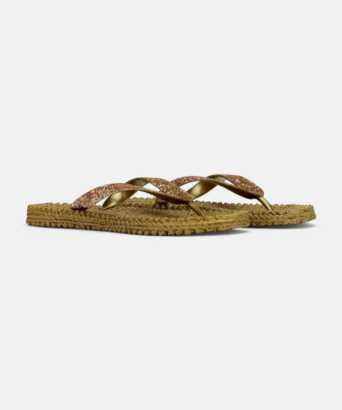 Flip Flops 8211 Gold Shoes Ilse Jacobsen Flip Flops