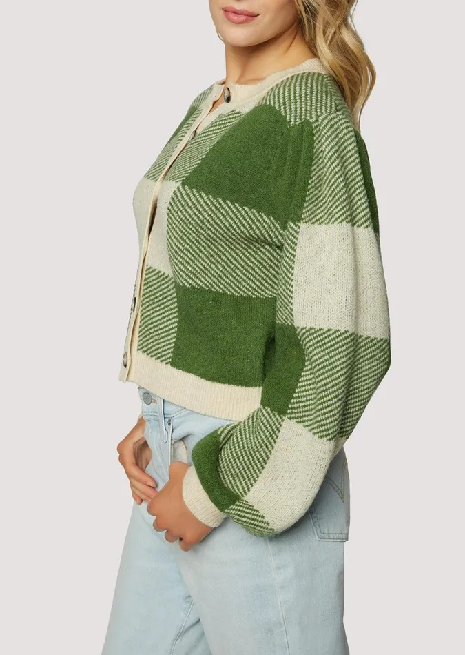 Forest School Cardigan Forestgingham Women Lost Wander Outerwear