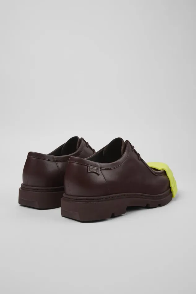 Formal Shoes Men Camper Junction Burgundy Leather Shoes Formal Shoes Men Camper Junction Burgundy Leather Shoes