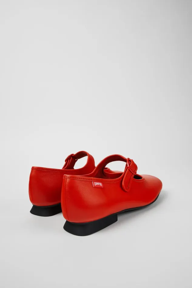 Formal Shoes Women Camper Casi Myra Red Leather Shoes