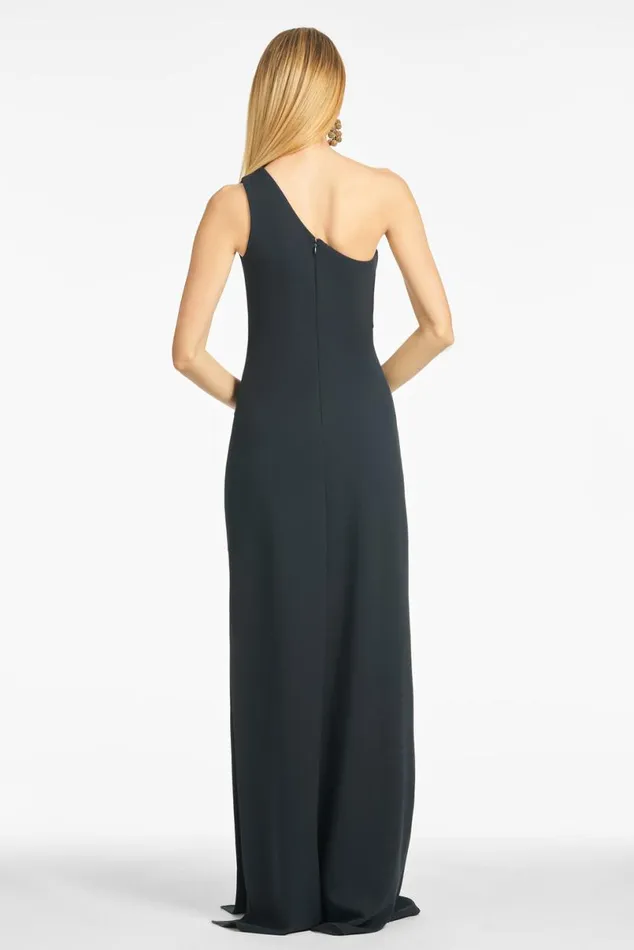 Formal Women Sachin and Babi Cece 4Way Stretch Crepe Gown 8211 Navy