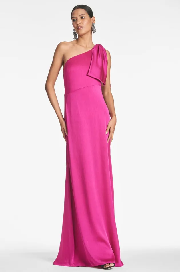 Formal Women Sachin and Babi Chelsea Gown 8211 Dragonfruit