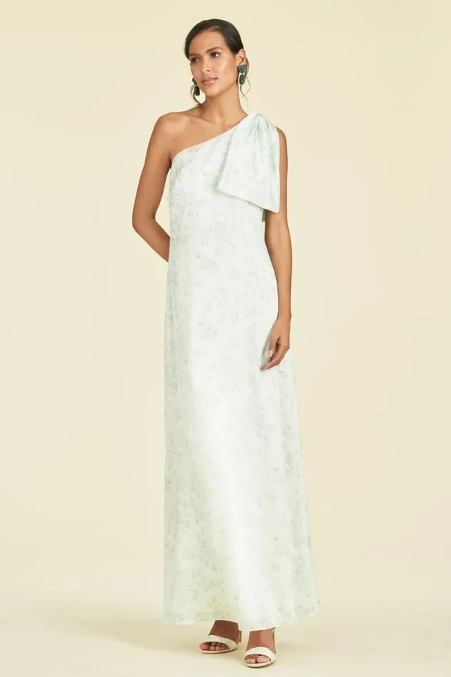Formal Women Sachin and Babi Chelsea Gown 8211 Jade Rose Watercolor