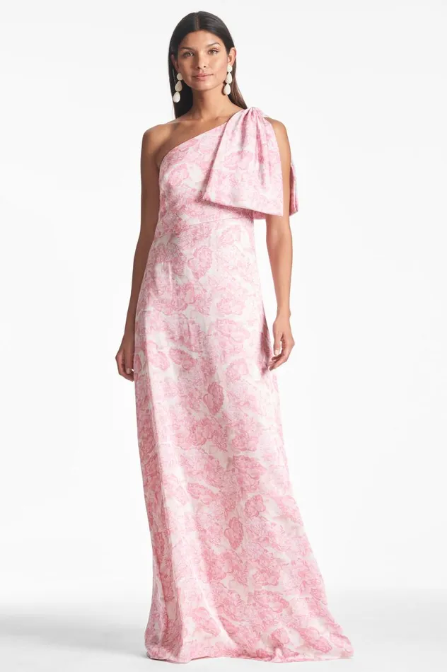 Formal Women Sachin and Babi Chelsea Gown 8211 Rouge Damask Rose