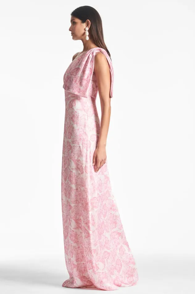 Formal Women Sachin and Babi Chelsea Gown 8211 Rouge Damask Rose