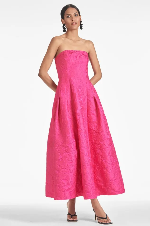 Formal Women Sachin and Babi Margaux Gown 8211 Fuchsia