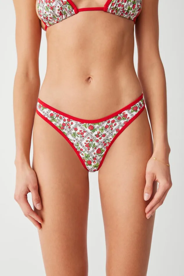Frankies Bikinis Bikinis Women Dove Classic Bikini Bottom Berry In Love