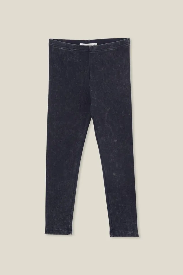 Girls 214 Leggings Pants and Jeans Cotton On Huggie Tights Navy Blazerwash