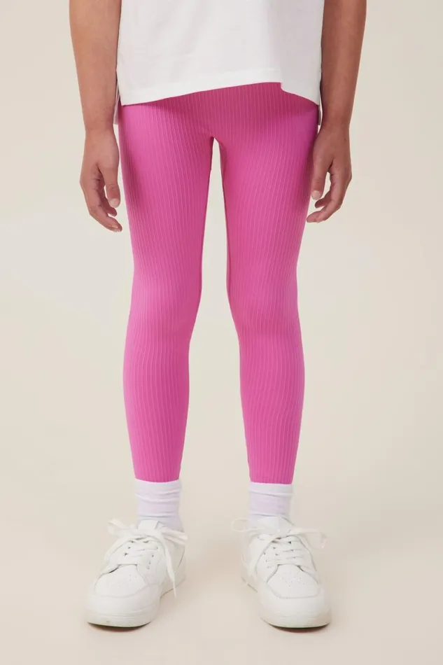 Girls 214 Leggings Pants and Jeans Cotton On Imogen Seamfree Legging Raspberry Pink
