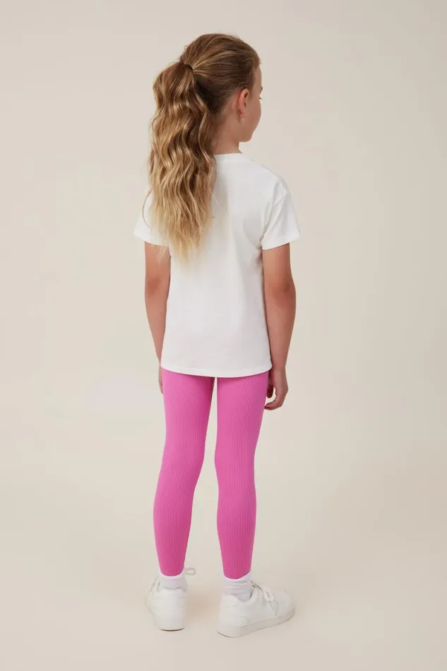 Girls 214 Leggings Pants and Jeans Cotton On Imogen Seamfree Legging Raspberry Pink