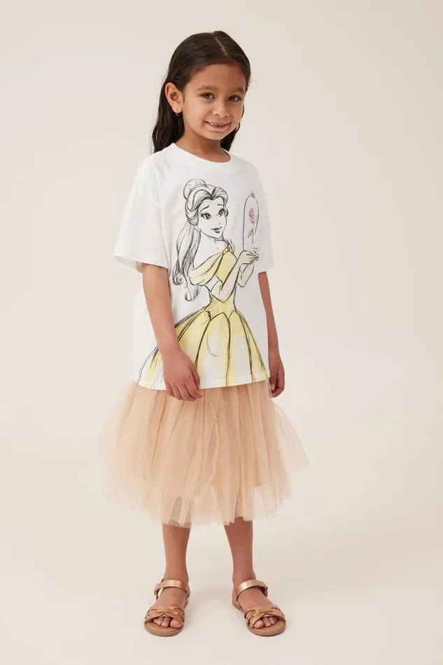 Girls 214 Shorts Skirts and Playsuits Cotton On Trixiebelle Dress Up Skirt Gold Sparkle