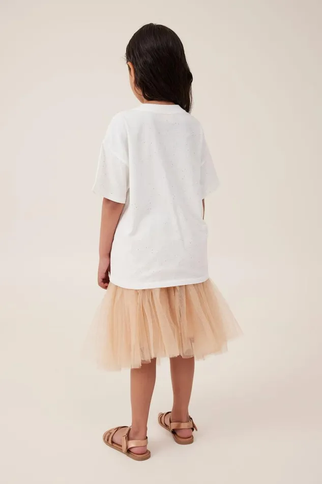 Girls 214 Shorts Skirts and Playsuits Cotton On Trixiebelle Dress Up Skirt Gold Sparkle