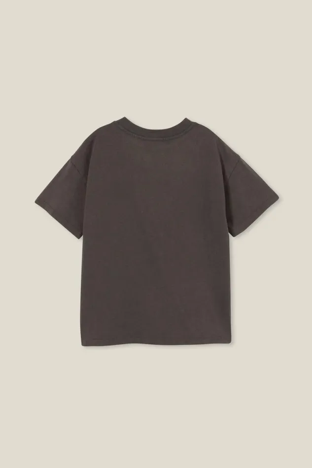 Girls 214 Tops and TShirts Cotton On License Drop Shoulder Short Sleeve Tee Lcn Dis Bambiphantom