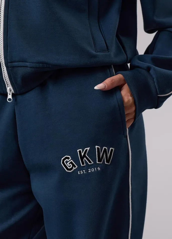 Gym King CoOrds Women GKW Sports Luxe Track Pants 8211 Rich Blue