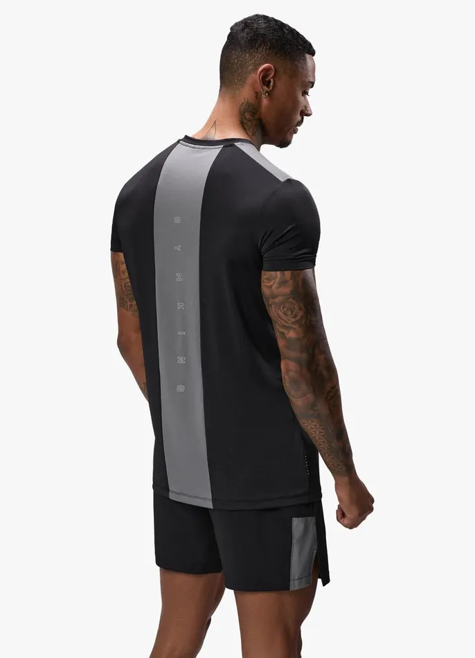 Gym King Gymwear Men React Tee 8211 Black