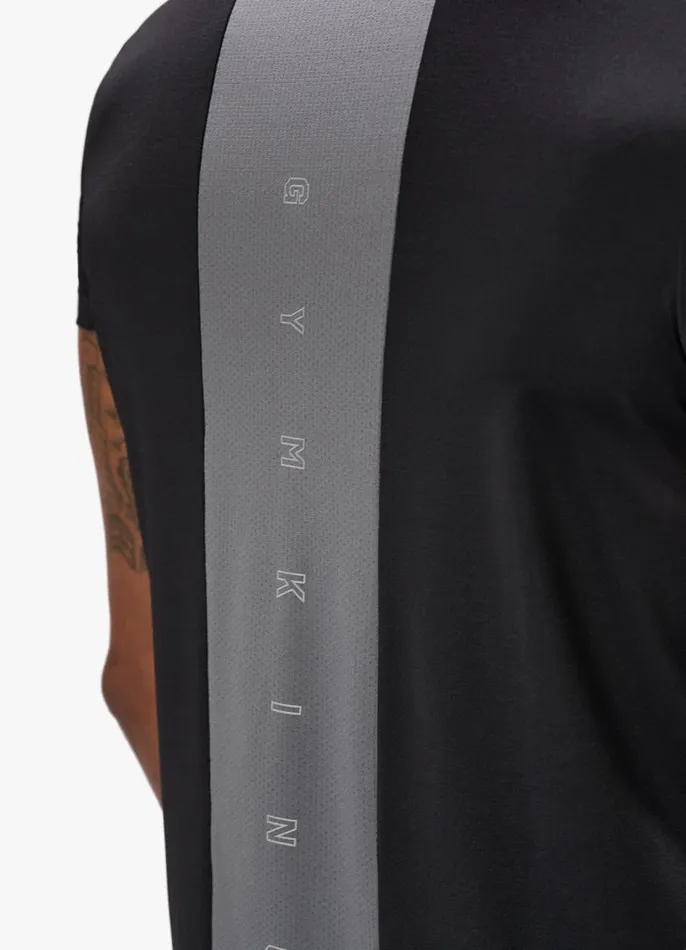 Gym King Gymwear Men React Tee 8211 Black