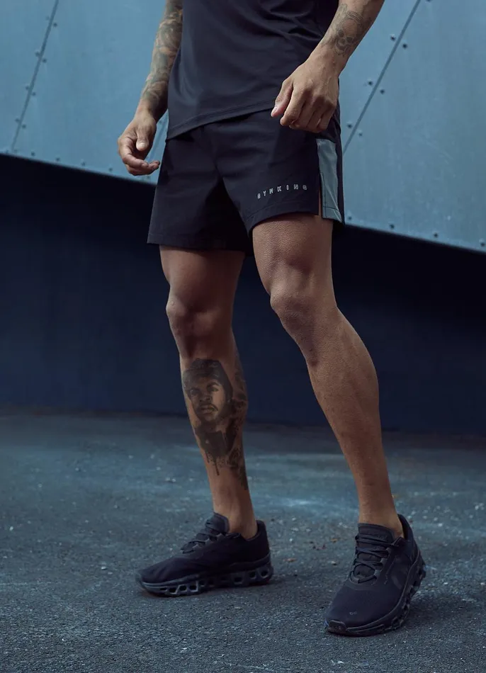 Gym King Gymwear Men React Woven Short 8211 Black