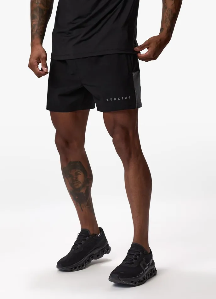 Gym King Gymwear Men React Woven Short 8211 Black