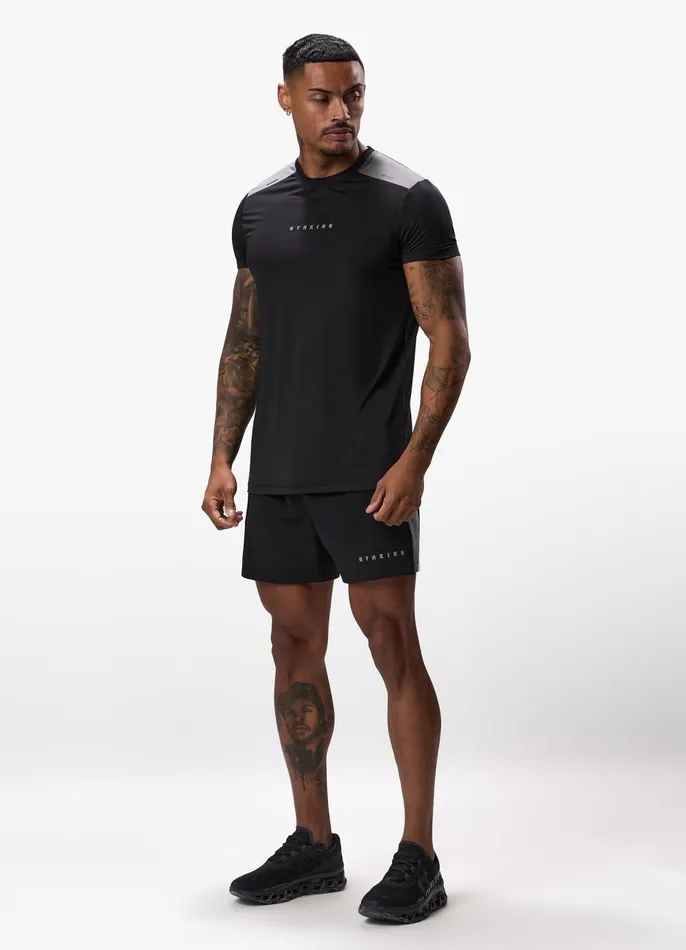 Gym King Gymwear Men React Woven Short 8211 Black