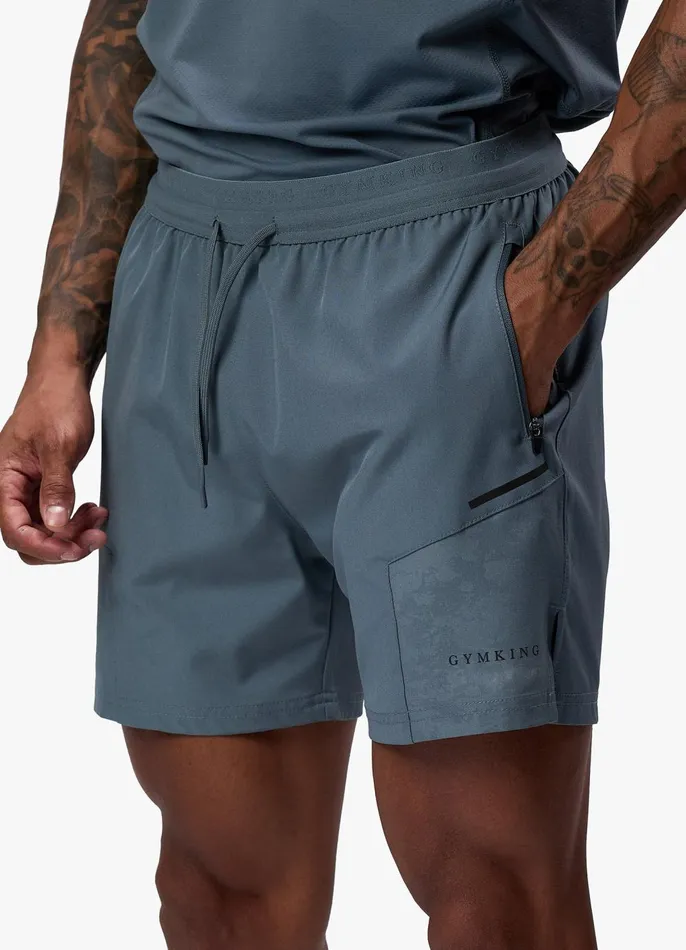 Gym King Gymwear Men Unity Short 8211 Storm Blue