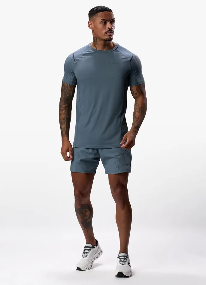 Gym King Gymwear Men Unity Short 8211 Storm Blue