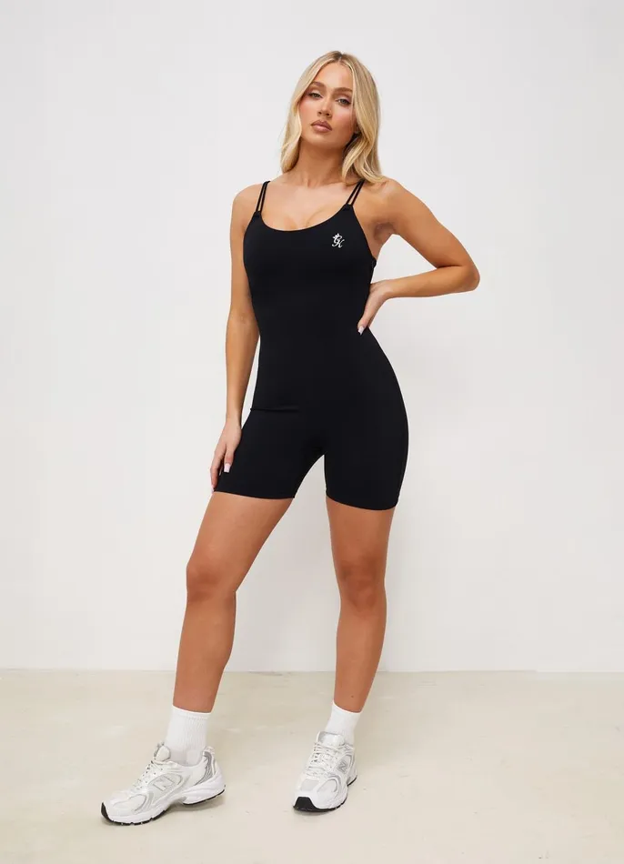 Gym King Gymwear Women 365 Unitard 8211 Black