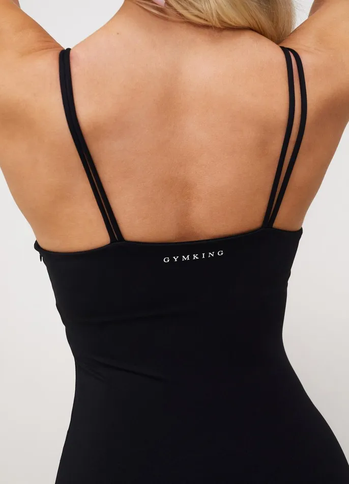 Gym King Gymwear Women 365 Unitard 8211 Black