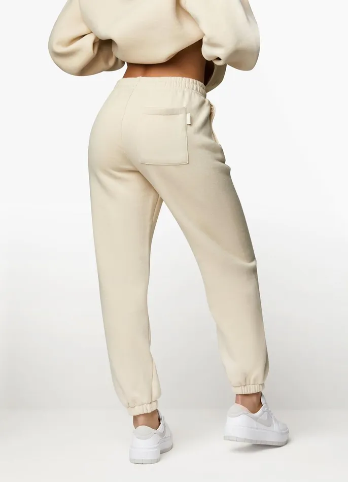 Gym King Joggers Women Luxe Jogger 8211 Almond