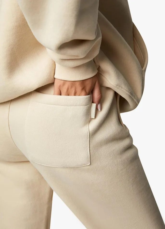 Gym King Joggers Women Luxe Jogger 8211 Almond