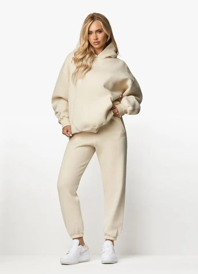 Gym King Joggers Women Luxe Jogger 8211 Almond