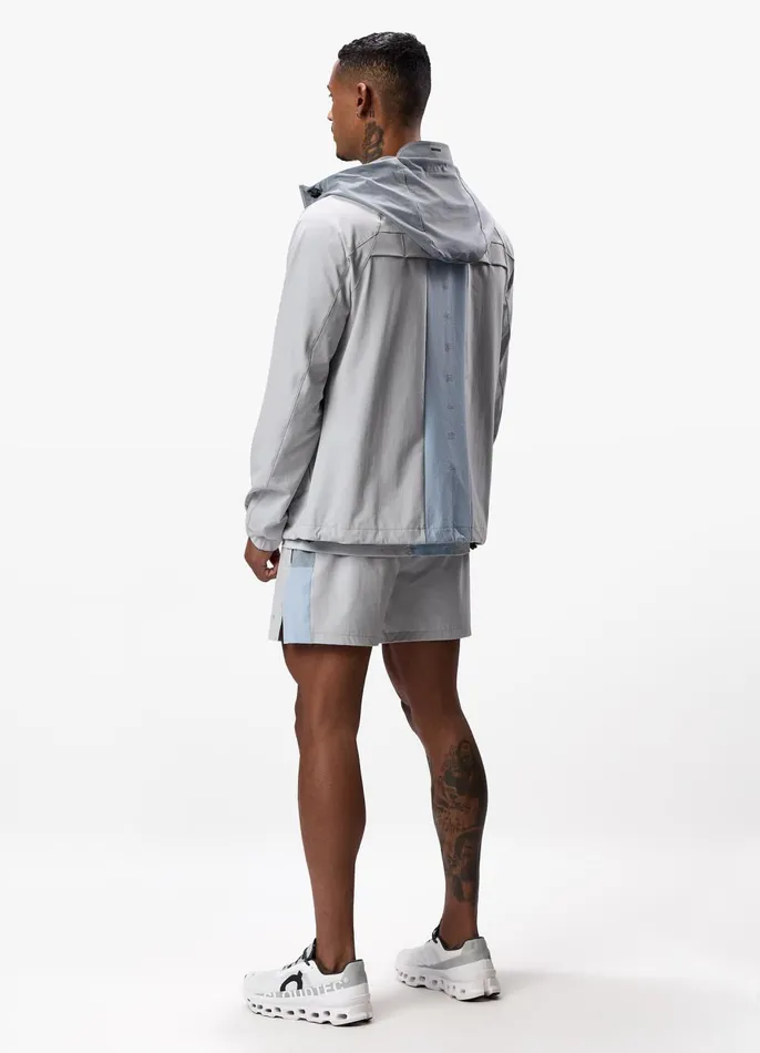 Gym King Outerwear Men React Woven Jacket 8211 Light Grey