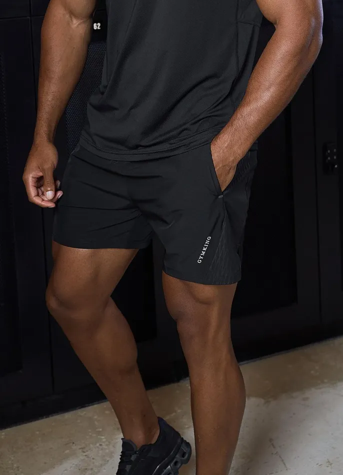 Gym King Shorts Men Divergent Short 8211 Black