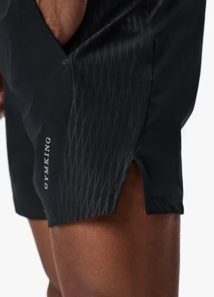 Gym King Shorts Men Divergent Short 8211 Black