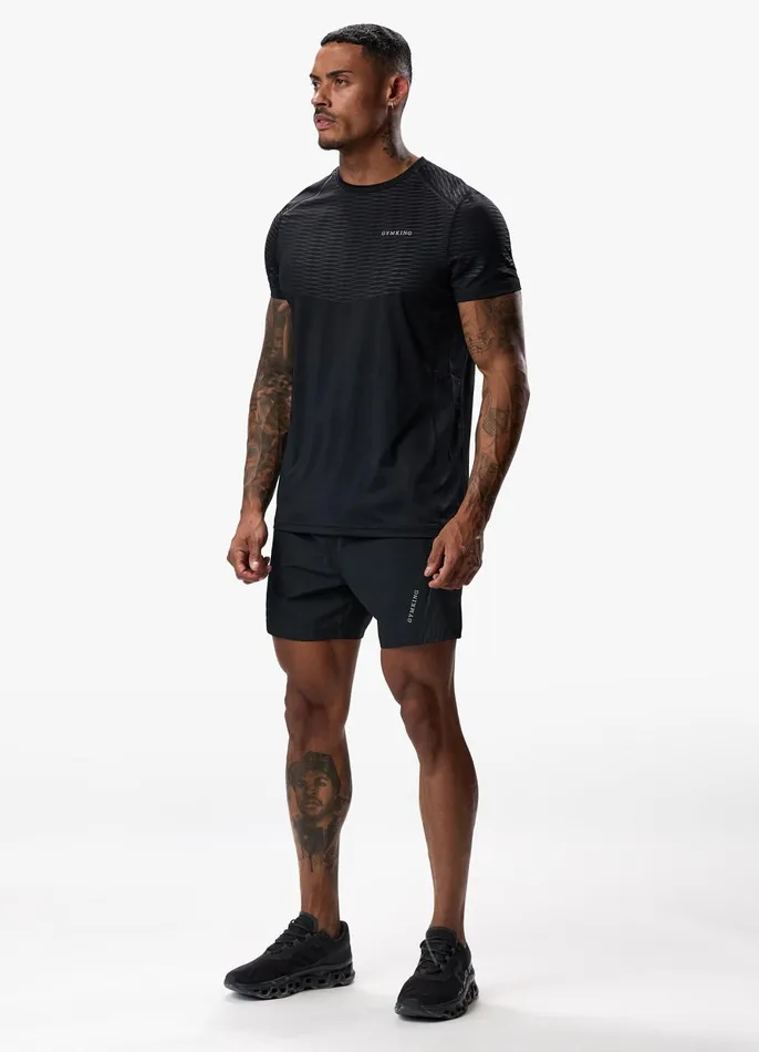 Gym King Shorts Men Divergent Short 8211 Black