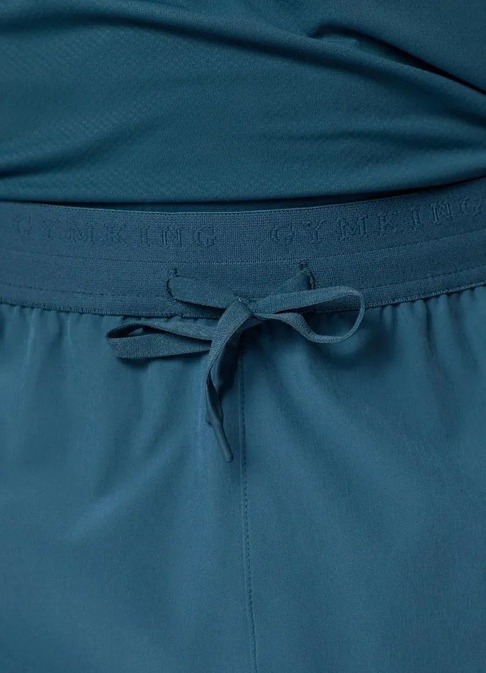 Gym King Shorts Men Divergent Short 8211 Lake Blue