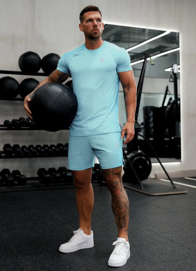 Gym King Shorts Men Energy Short 8211 6039039 8211 Aqua Sky