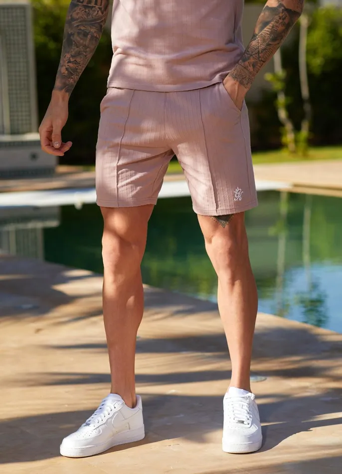 Gym King Shorts Men Riviera Signature Short 8211 Dusky Pink