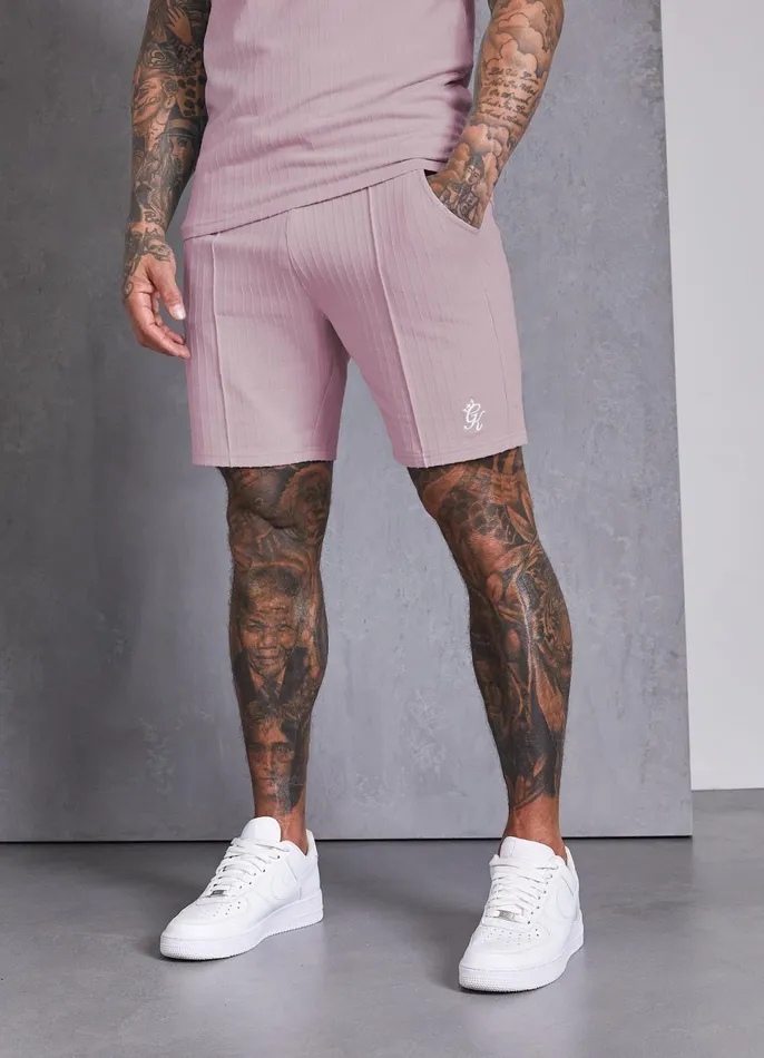 Gym King Shorts Men Riviera Signature Short 8211 Dusky Pink