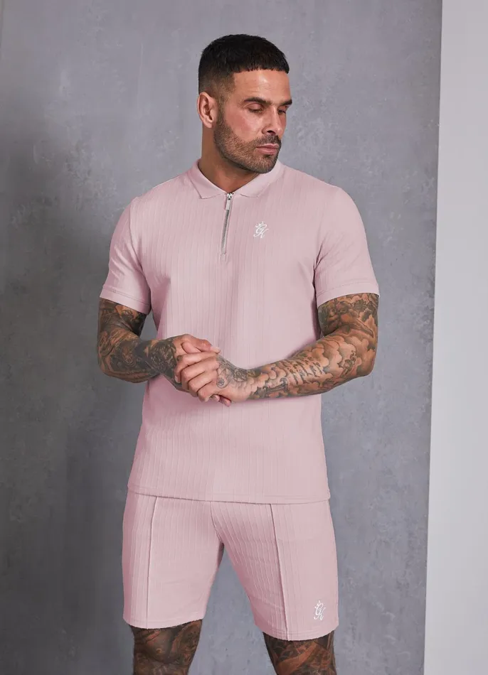 Gym King Shorts Men Riviera Signature Short 8211 Dusky Pink